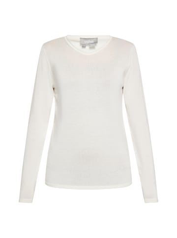 Usha Damen Pullover in Wollweiss
