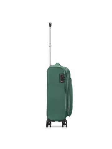 Roncato Jazz 4.0 4 Rollen Kabinentrolley S 55 cm mit Dehnfalte smaragd