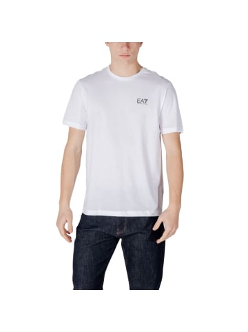 EA7 Emporio Armani Schwarz , Weiß Schwarz und Weiß Baumwolle Sportbekleidung
