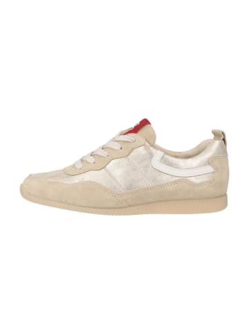Paul Green Sportliche Schnürschuhe in Beige