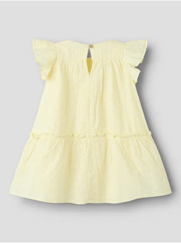 name it Midikleid mit Lochstickerei NMFDETINES in pear sorbet