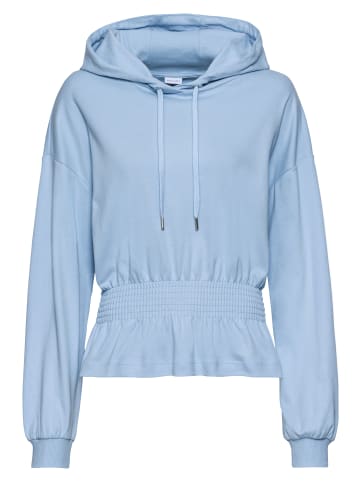 LASCANA Hoodie in hellblau