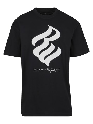 Rocawear T-Shirt in black/white
