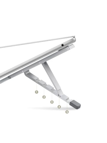 TechProtect Tech-Protect ULS300 Laptopständer – Silber in Silber