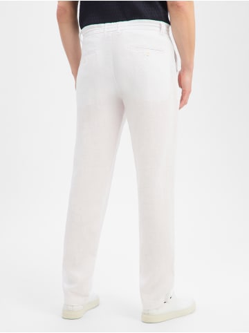 Nils Sundström Leinenhose N-Scott in weiß