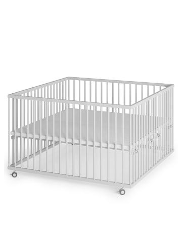 Sämann Sämann Laufgitter mit 3 Stück Schlupfsprossen - weiß ohne Matratze