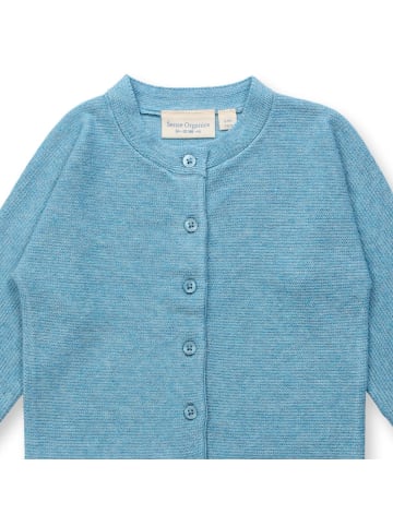 Sense Organics Baby Strickjacke Mako in Hellblau