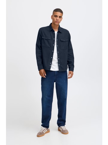 BLEND Langarmhemd BHOvershirt 20717243 modisches Langarmhemd in Blau