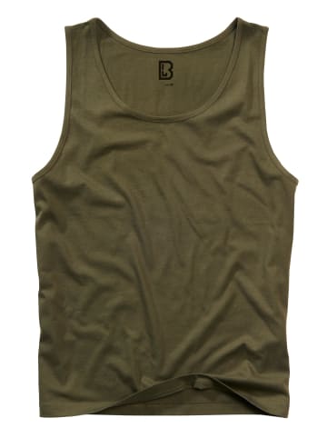 Brandit Tank-Tops in Grün