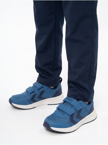 Hummel Klettverschluss Schuhe Turbo Run Lebensstil Kinder in DUTCH BLUE