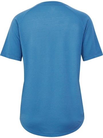Hummel Hummel T-Shirt Hmlmt Yoga Damen Atmungsaktiv Leichte Design in CORONET BLUE