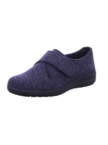 Solidus Hausschuh in blau