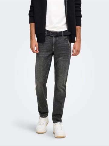 ONLY & SONS Slim Fit Jeans in Washed Black
