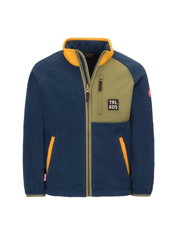 Trollkids Trollkids Kids Odda Jacket XT in moss/blue