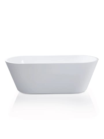 Lykke Badewanne Polar Deluxe in Weiß 1600x750x580mm