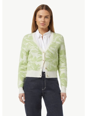 comma CI Strickjacke langarm in Weiß