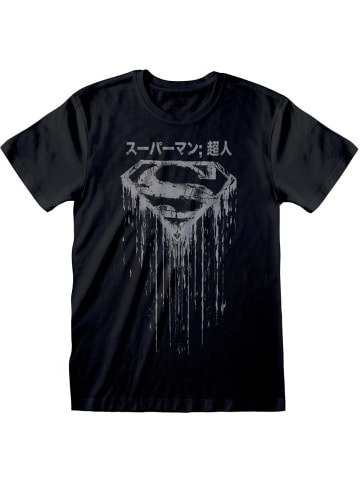 Superman T-Shirt in Schwarz