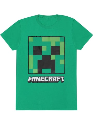 Minecraft Shirt "Creeper Face T-Shirt" in Grün