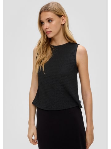 QS T-Shirt in 9999_schwarz