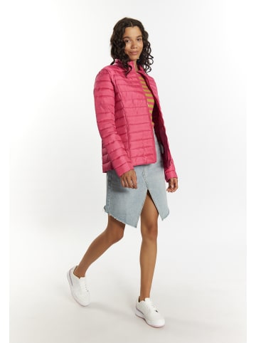 myMo Damen Leicht Wattierte Jacke in pink