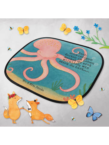 Mr. & Mrs. Panda auto scheibenschutz Tintenfisch Design mit Spruch in Weiß