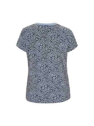 Swirly Women T-Shirt in Grey