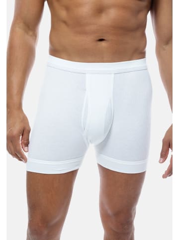 Conta Long Short / Pant Doppelripp in Weiß