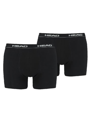 HEAD Boxershorts Basic Boxer 4P in Schwarz/Rot/Blau