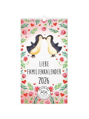 Mr. & Mrs. Panda Kalender 2026 Liebe Collection ohne Spruch in Weiß