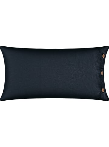 Erwin Müller Halbleinen, Leinen / Halbleinen Kissenbezug Deggendorf in dunkelgrau
