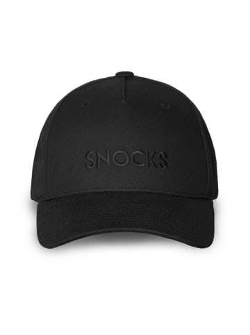 SNOCKS Base Cap 1 Stück in Schwarz