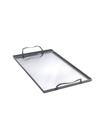 GAUMENKICK Grillwanne Edelstahl in silber - 39,5x19cm