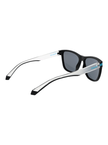 Polaroid Unisex Sonnenbrillen Rechteck Schwarz