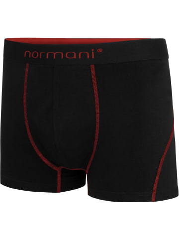 normani 6 Herren Baumwoll-Boxershorts in Rot