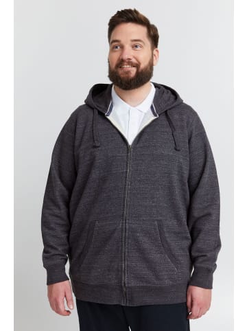 BLEND Kapuzensweatjacke BT Velno in Nachtschwarz