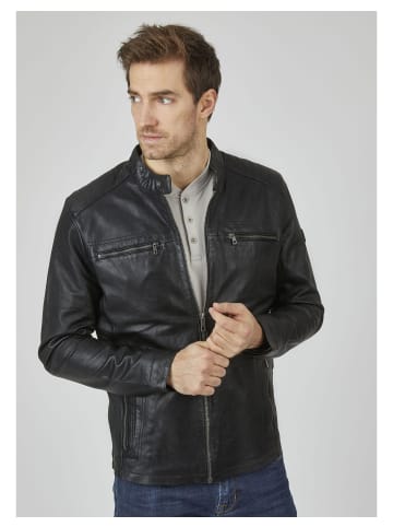 Bugatti Lederjacke Alberto in Schwarz