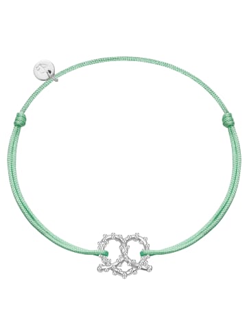 Glanzstücke München Armband Herz-Breze aus Sterling Silber in silber