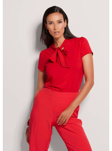 MADELEINE Kurzarmoberteil mit Schluppe in rot