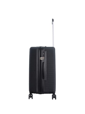 Saxoline Twist Trunk M ABS/PC Trolley in black