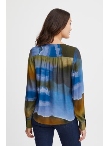 Fransa Langarm-Bluse FRREBEKKA Regular fit in Peacoat Mix MA23 Cloud