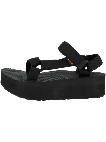 Teva Sandale Flatform Universal in schwarz