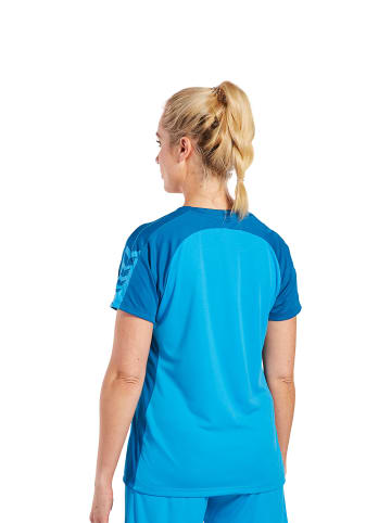 erima Damen Six Wings T-Shirt in curacao/mykonos