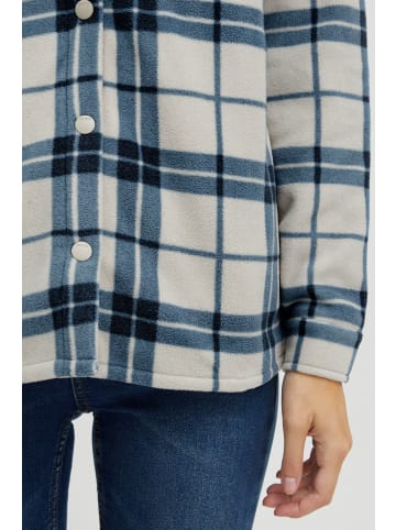 Oxmo Hemdjacke OXChia 21800105-ME  Hemdjacke mit Knopfleiste in Dunkelblau