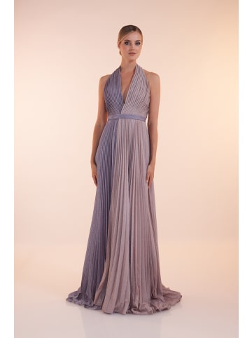 Unique Kleid Double Elegance Dress in Lilac Rose