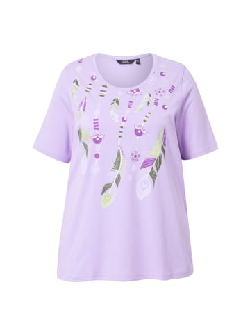 Ulla Popken Shirt in lavendel