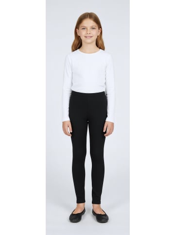 TupTam Mädchen Winter Leggings 2er PACK Gefüttert in schwarz/grau