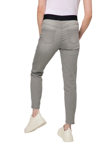LAURASØN Jeans in light grey denim