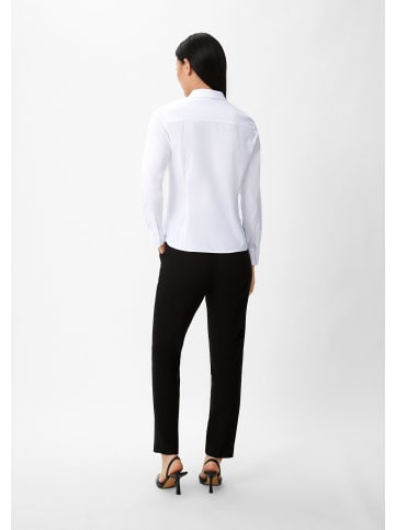 comma Bluse in 0100_weiß