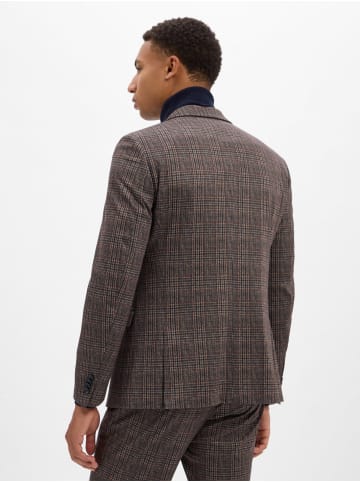 Finshley & Harding London Baukasten-Sakko Brixdon in braun marine