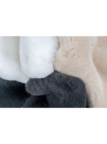 Arte Espina Hochflor Teppich Rabbit in anthrazit - rechteckig